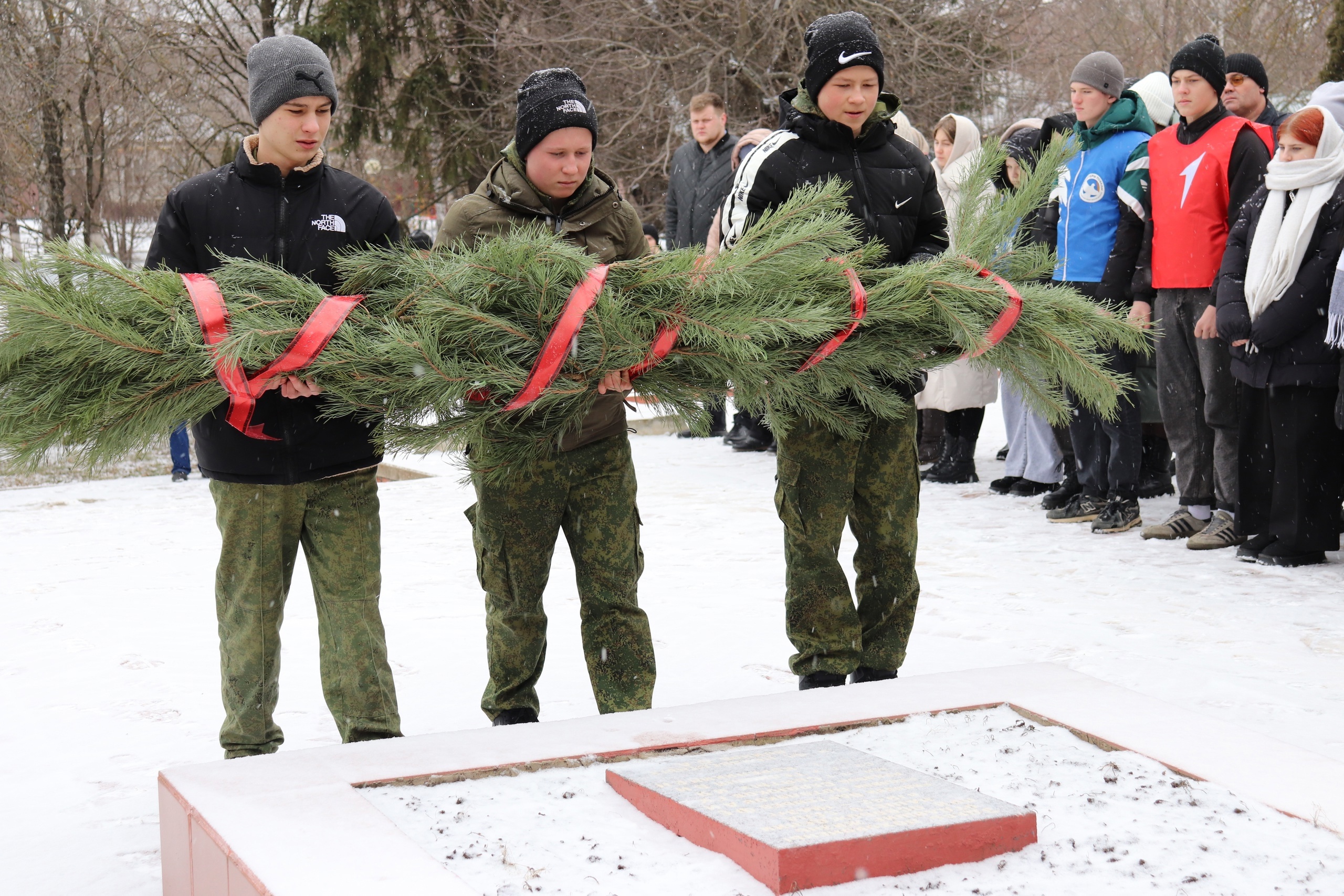 82 годовщина освобождения Красногвардейского района и села Весёлое от немецко-фашистских захватчиков.